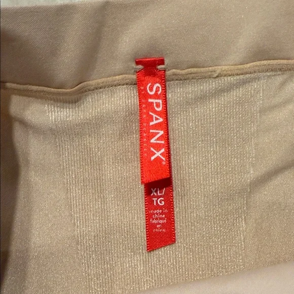 SPANX Beige Shapewear Shorts - Picture 2 of 6